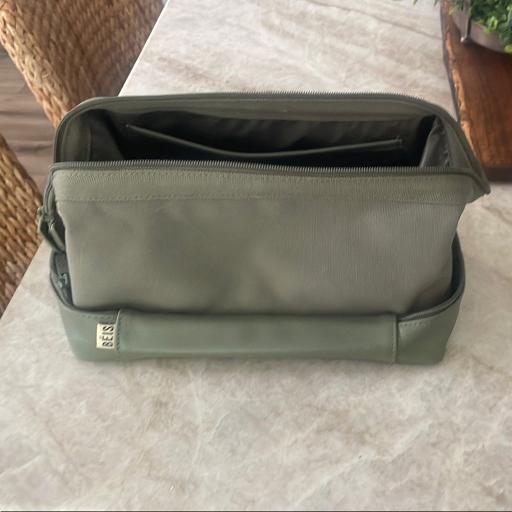 BEIS Olive Toiletry Dopp Bag for Women